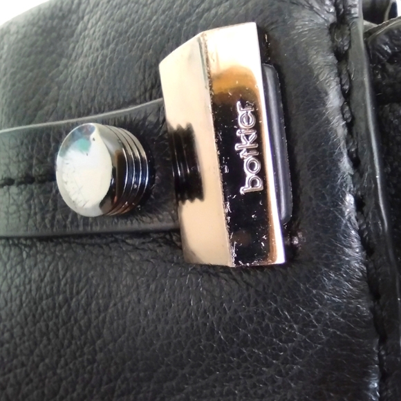 Botkier Black Leroy Crossbody Bag with Silver Accents - Picture 5 of 13